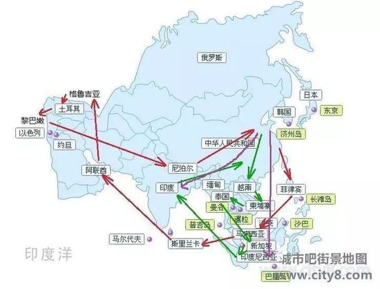 不同颜色代表不同行程.jpg