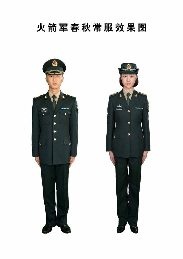 国防部：火箭军部队换发新式礼(常)服