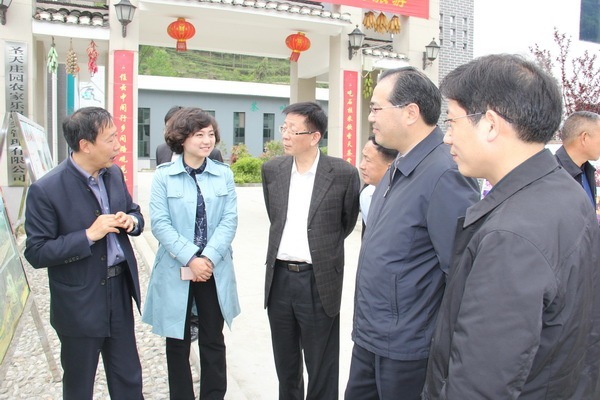 全国政协民族和宗教委员会副主任杨松到石柱圣天庄园调研.JPG