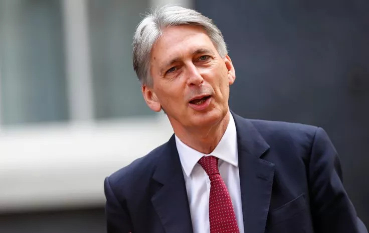 ▲英国财政大臣菲利普·哈蒙德
