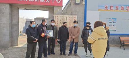 河北衡水冀州：爱心人士贺冬暖捐赠物资，助力疫情防控阻击战