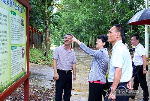 李红梅一行实地考察亚欠村山鸡家庭养殖情况.jpg