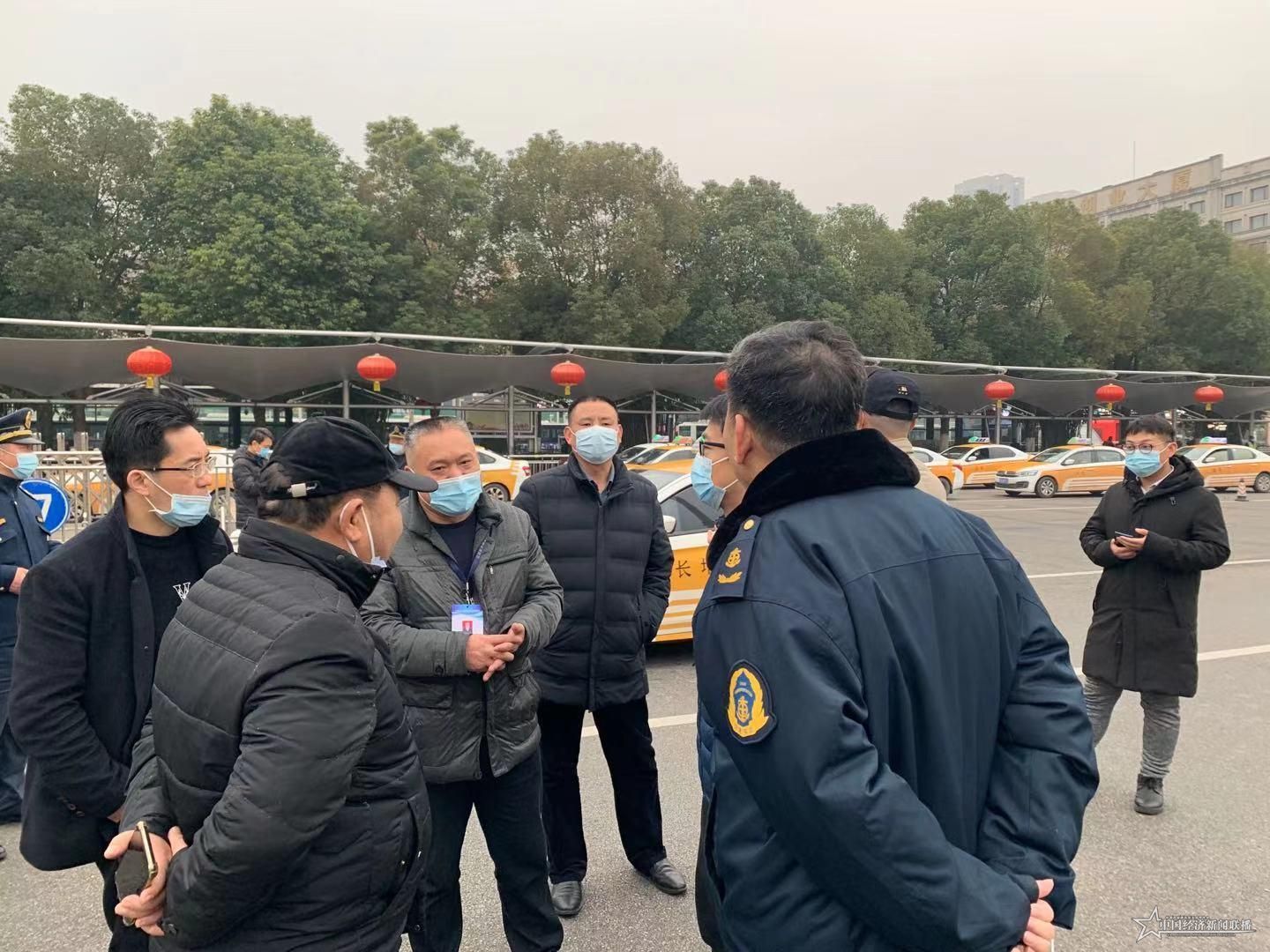 执法行动现场