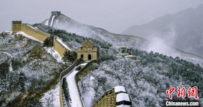 北京八达岭长城雪景。北京市文旅局供图