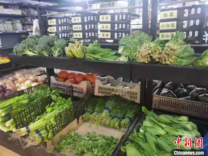 北京昌平一家社区超市。 a target='_blank' href='http://www.chinanews.com/' 中新网/a记者 李金磊 摄