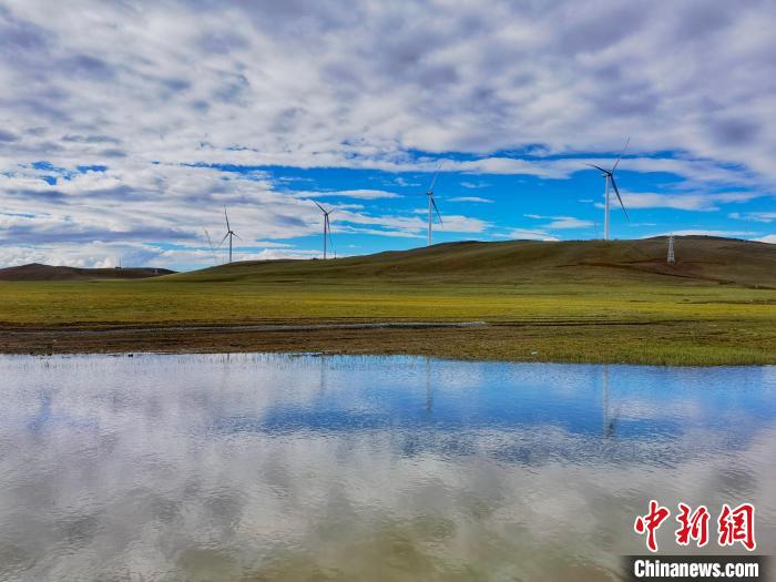 图为西藏哲古风电场。中国电建集团成都勘测设计研究院有限公司 供图